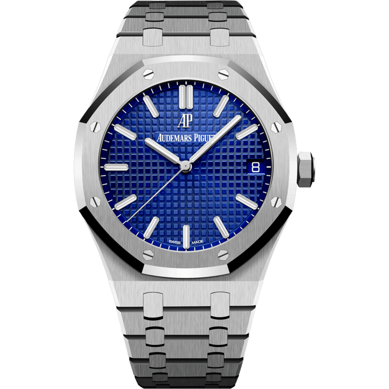 Ap royal oak steel blue dial new arrivals