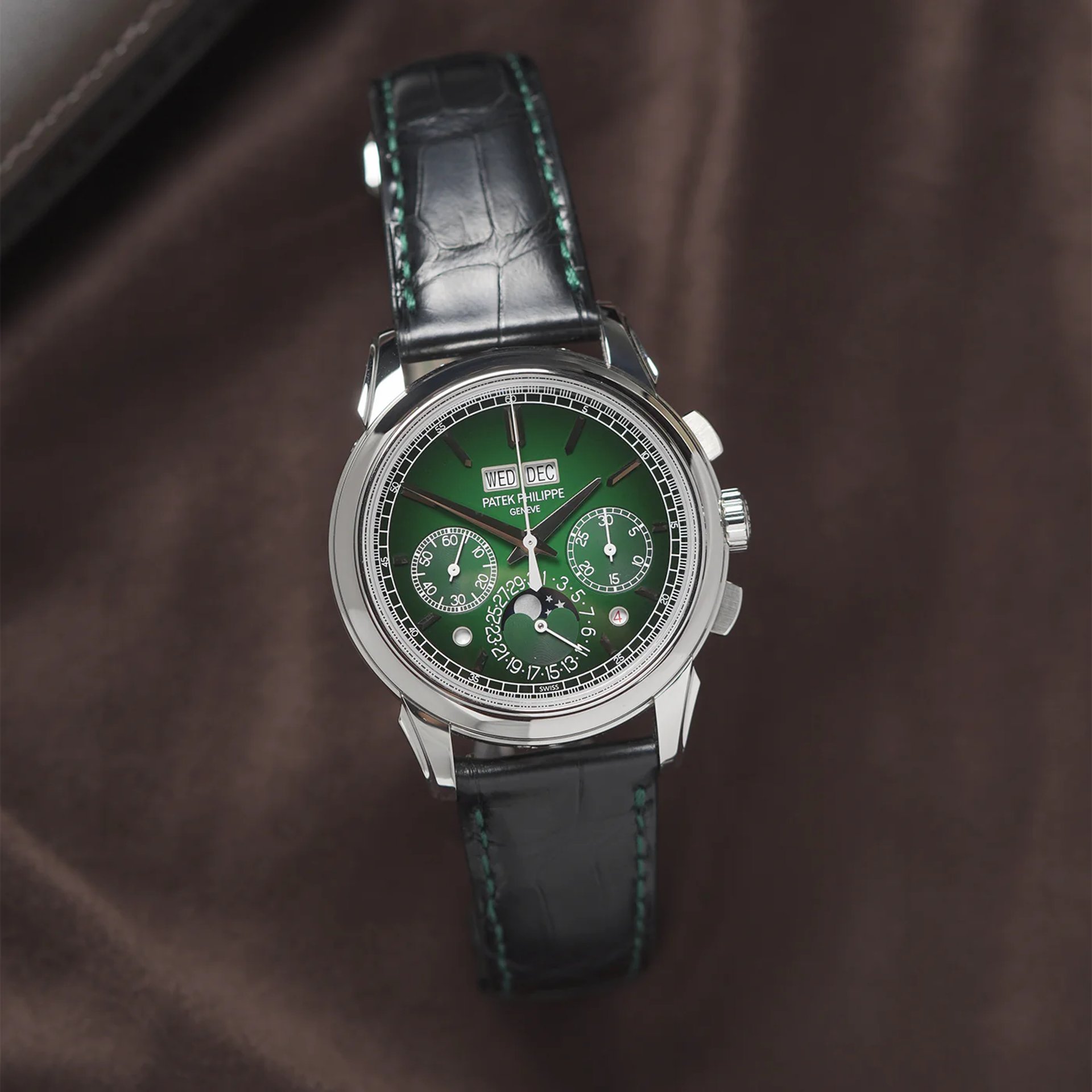 Salmon Dial Green Dial Patek 5270p For Sale Patek Philippe