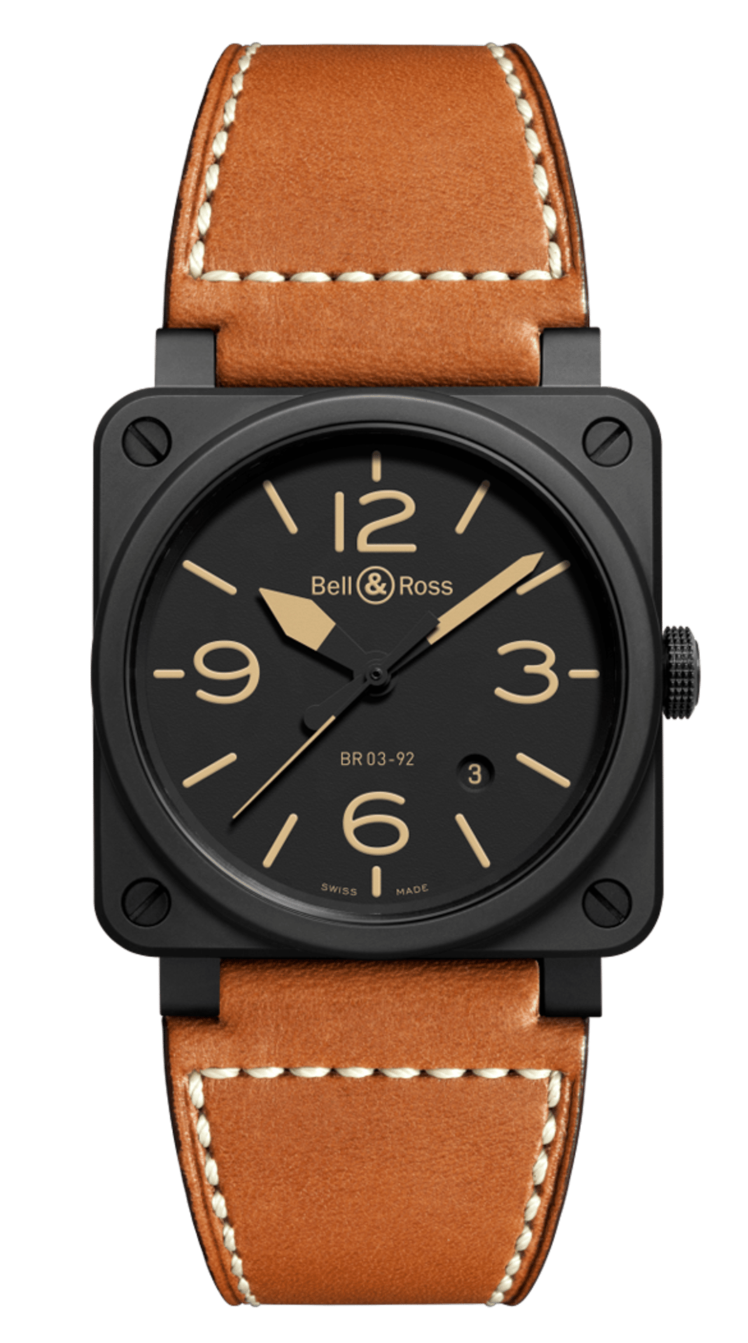 BELL & ROSS BR123-92 VINTAGE SPORT HERITAGE DATE AUTOMATIC