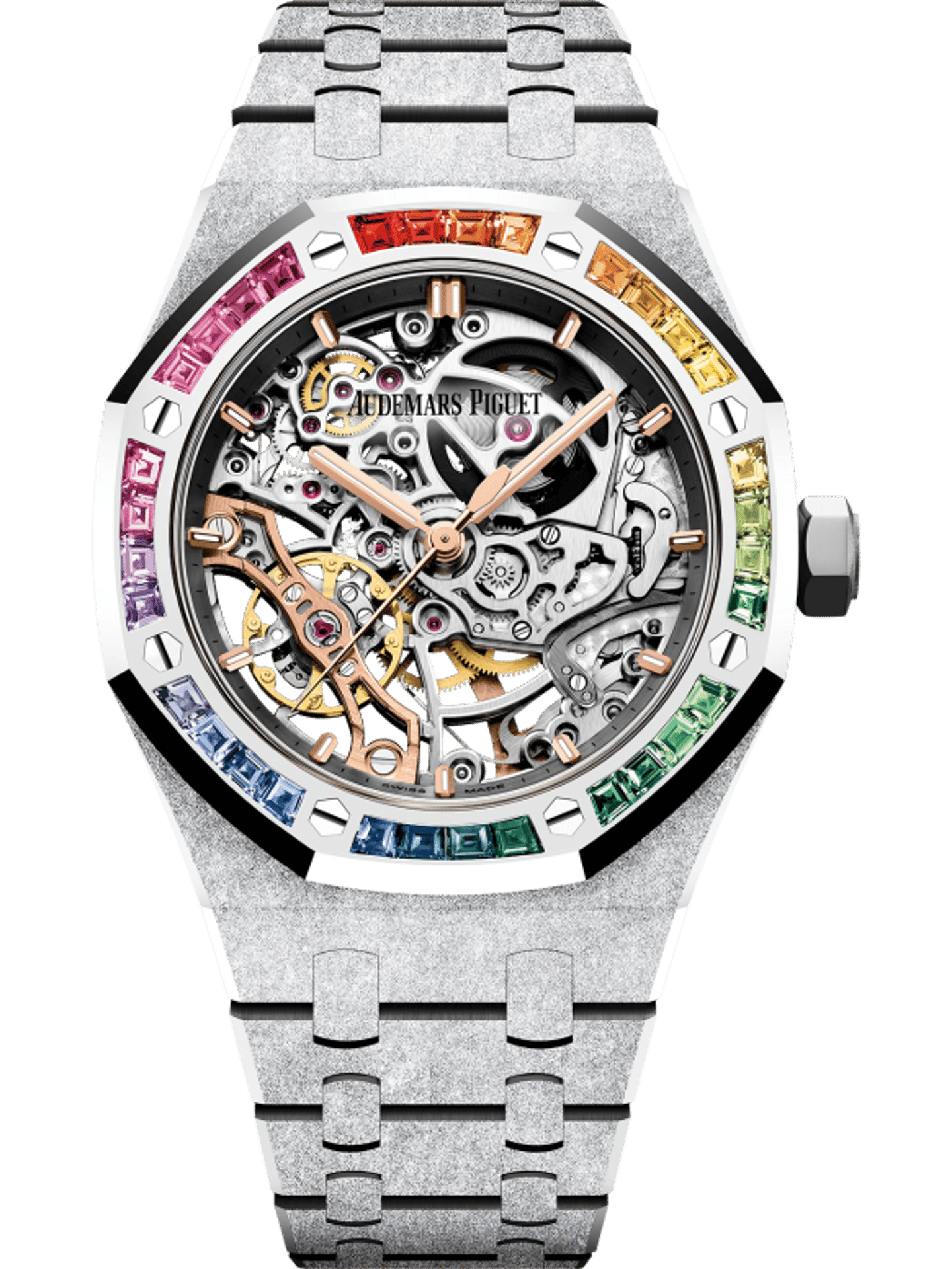 Audemars Piguet Royal Oak Frosted Gold Double Balance Wheel